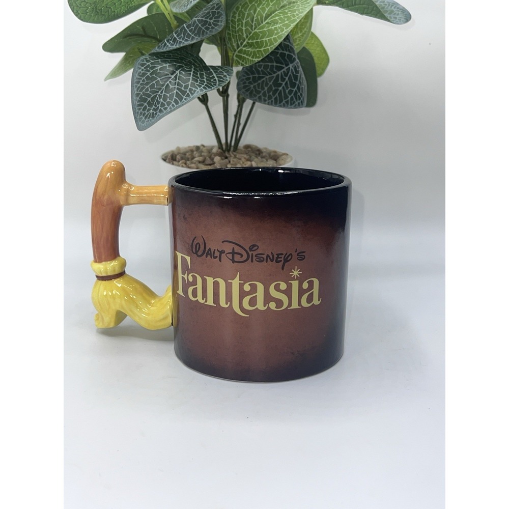DISNEY FANTASIA - CERAMIC SCULPTED MUG - 20 OUNCES Rare Find!!! - Picture 4 of 9